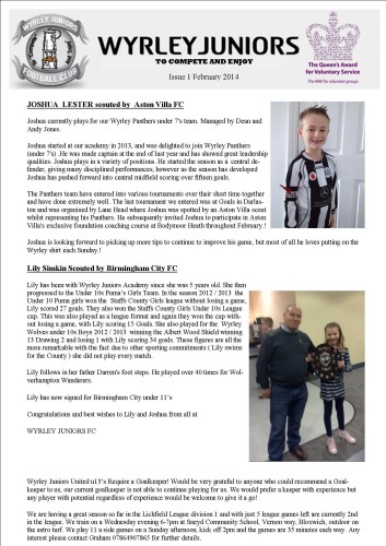 wyrley newsletter page 2